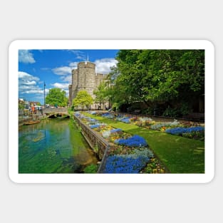 Westgate Towers and Gardens, Canterbury Sticker